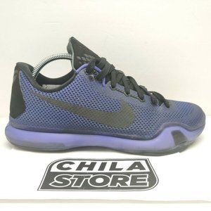 Kobe X Black Out Purple Persian Violet Size 8.5 70